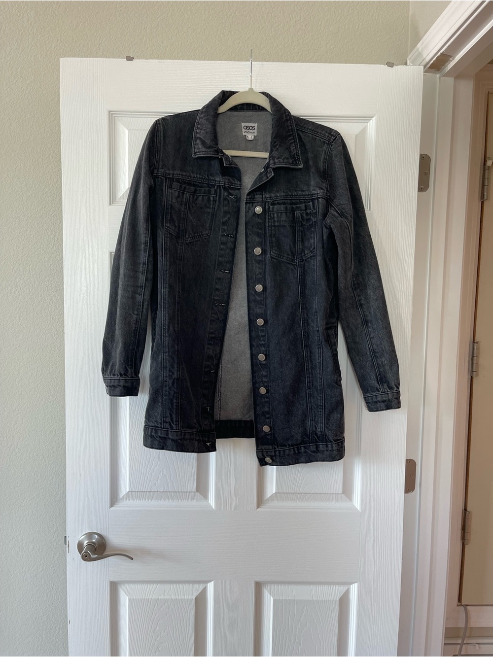 ASOS Women's Black Denim Jacket